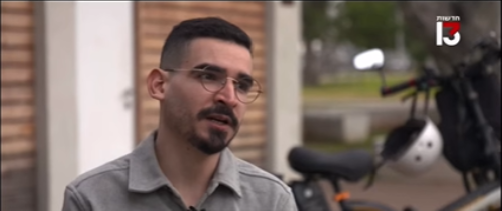 דניאל זאפרני בכתבה בחדשות 13